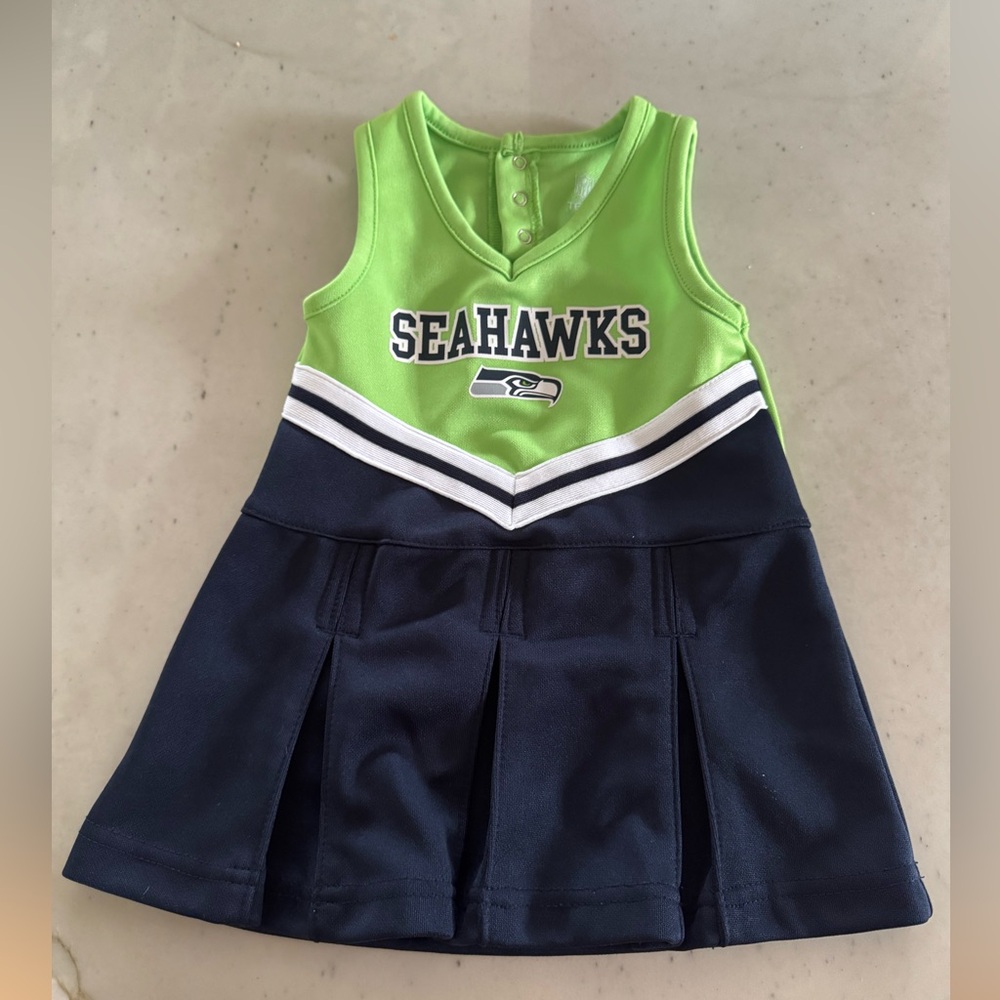 Seattle Seahawks Toddler Cheer Dress